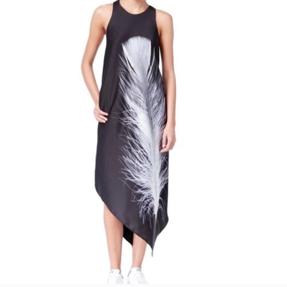 ISO Rachel Roy Graphic Feather Dress